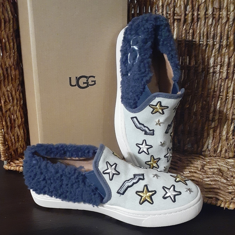 NWT - RARE UGG PATCH IT SLIP-ON, SIZE 7